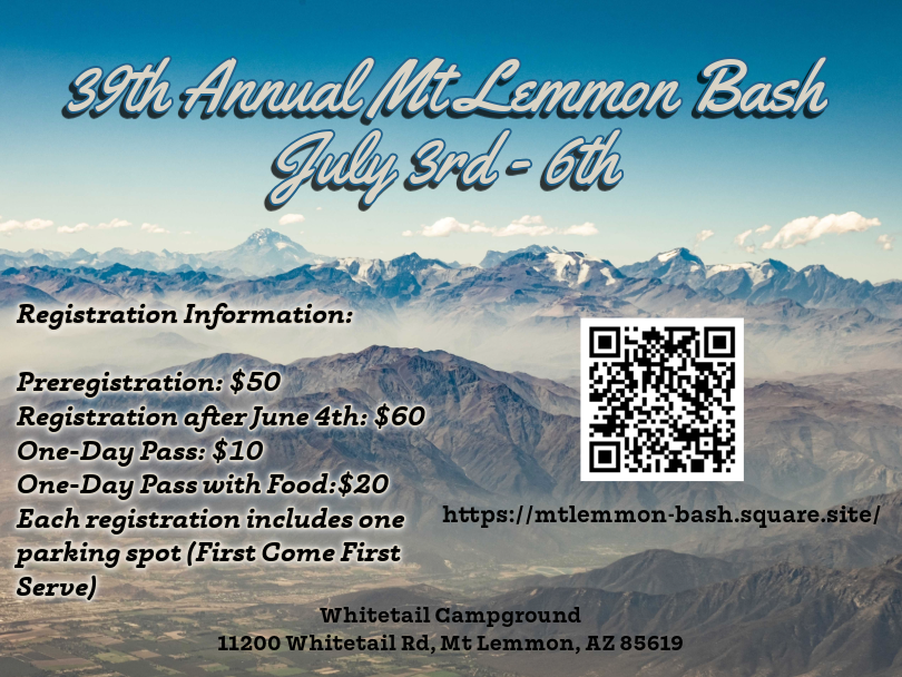 Mount Lemmon Bash